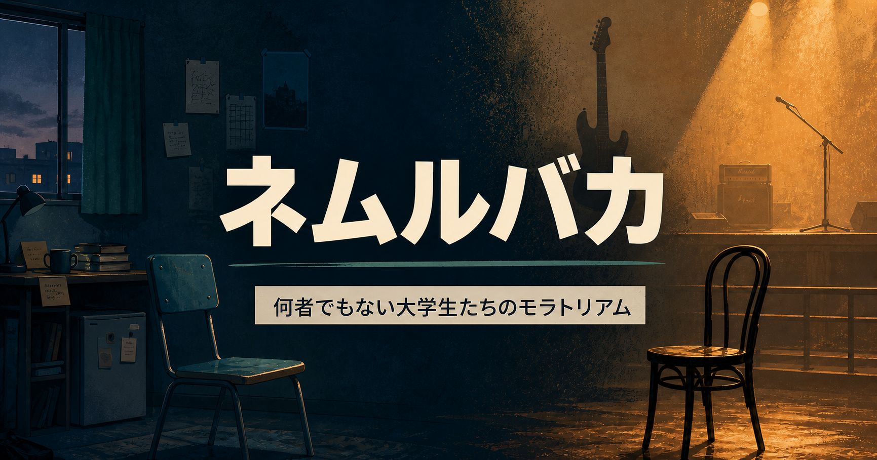 ネムルバカ全1巻を読んだ感想 何者でもない大学生たちのモラトリアム